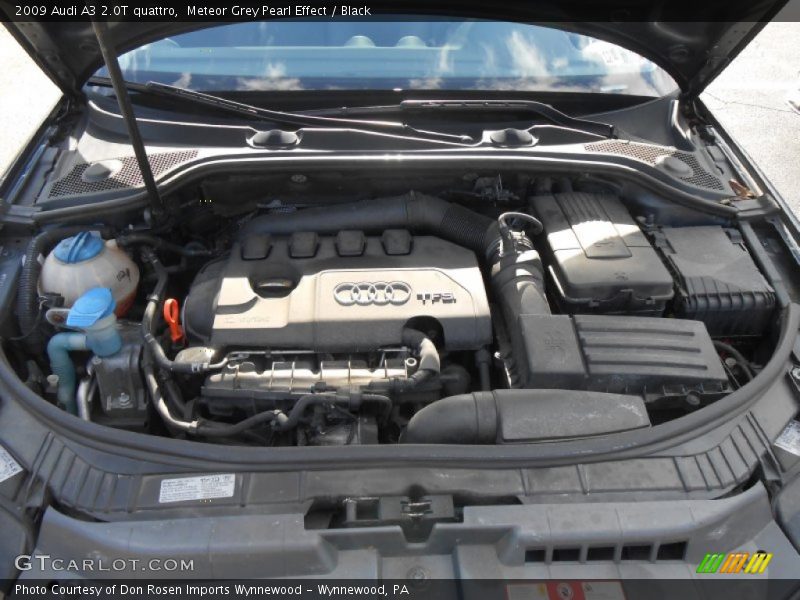  2009 A3 2.0T quattro Engine - 2.0 Liter FSI Turbocharged DOHC 16-Valve VVT 4 Cylinder