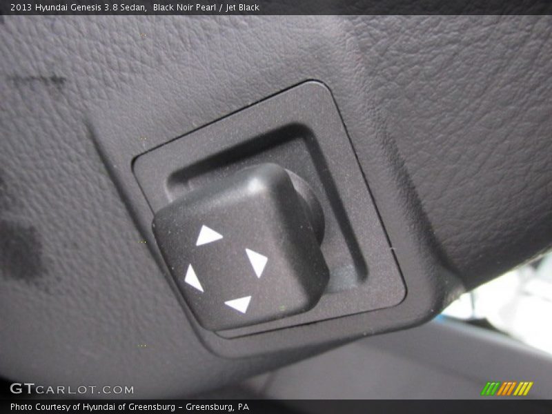Black Noir Pearl / Jet Black 2013 Hyundai Genesis 3.8 Sedan
