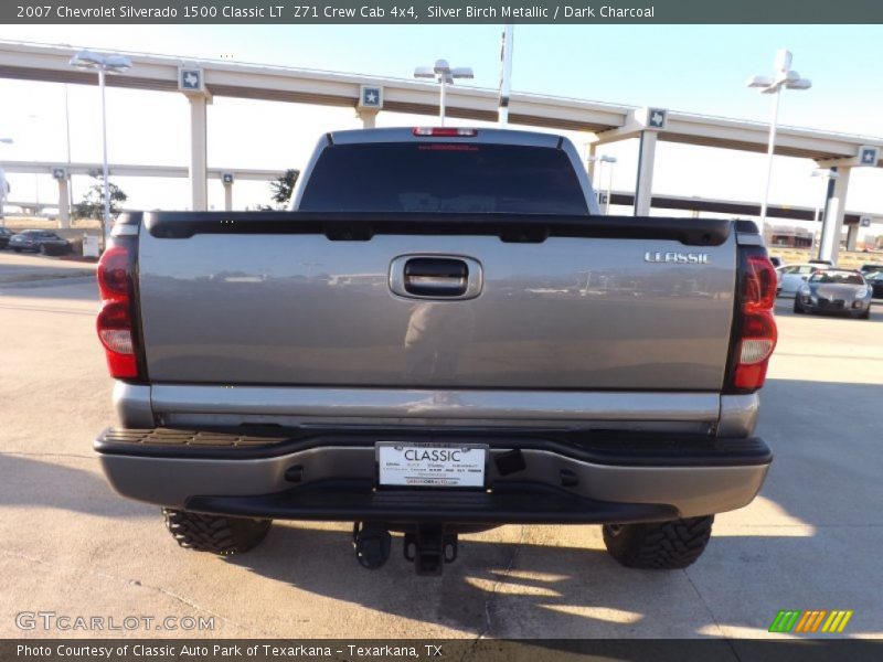 Silver Birch Metallic / Dark Charcoal 2007 Chevrolet Silverado 1500 Classic LT  Z71 Crew Cab 4x4
