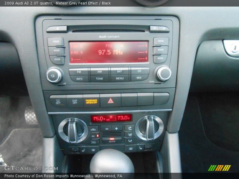 Controls of 2009 A3 2.0T quattro