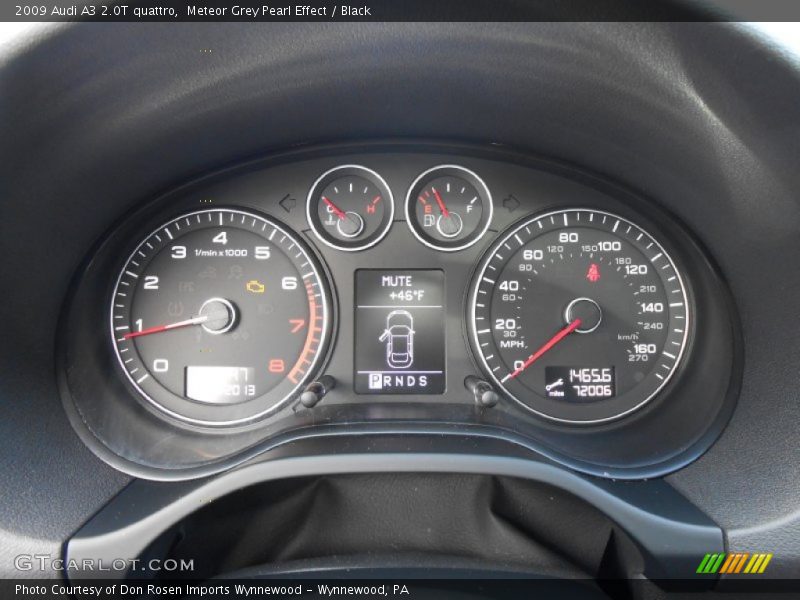  2009 A3 2.0T quattro 2.0T quattro Gauges