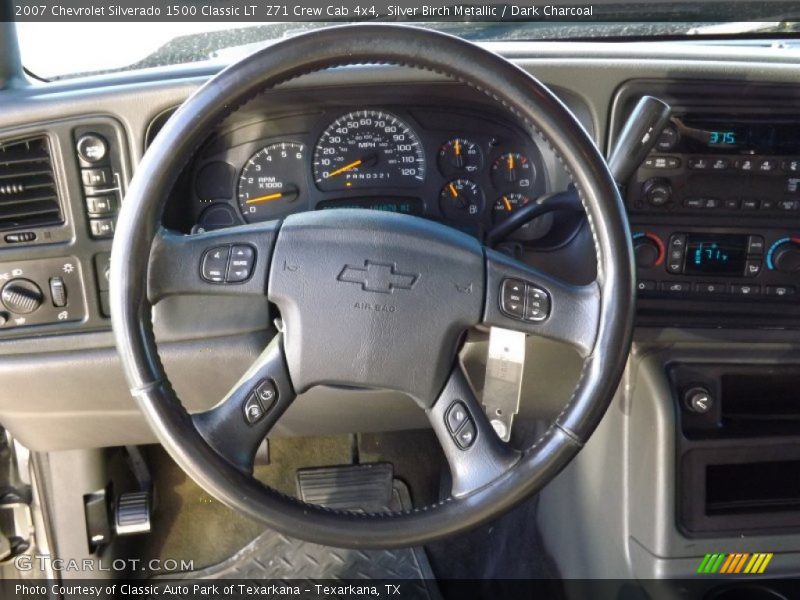 Silver Birch Metallic / Dark Charcoal 2007 Chevrolet Silverado 1500 Classic LT  Z71 Crew Cab 4x4