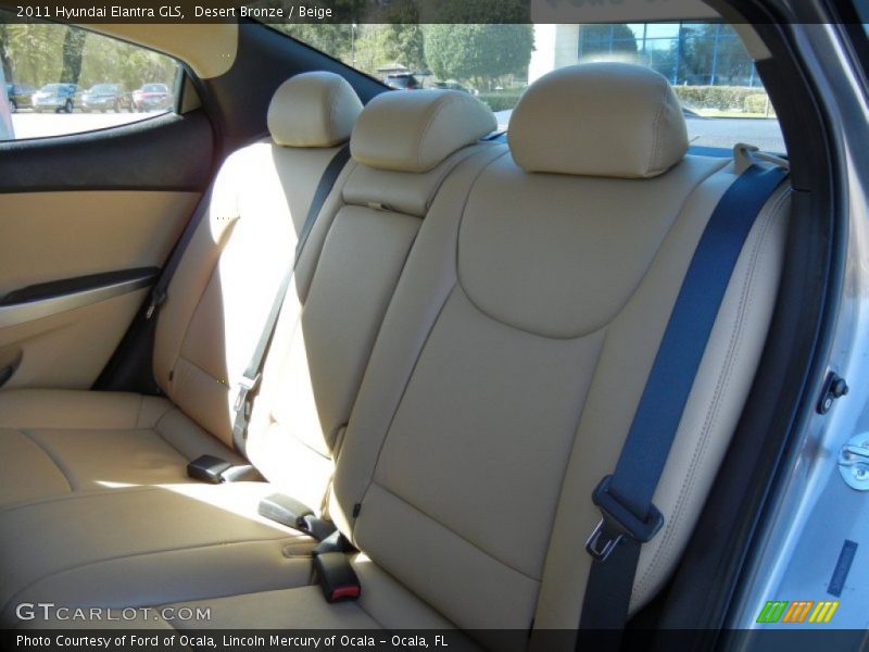 Desert Bronze / Beige 2011 Hyundai Elantra GLS