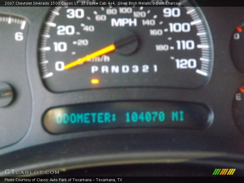 Silver Birch Metallic / Dark Charcoal 2007 Chevrolet Silverado 1500 Classic LT  Z71 Crew Cab 4x4