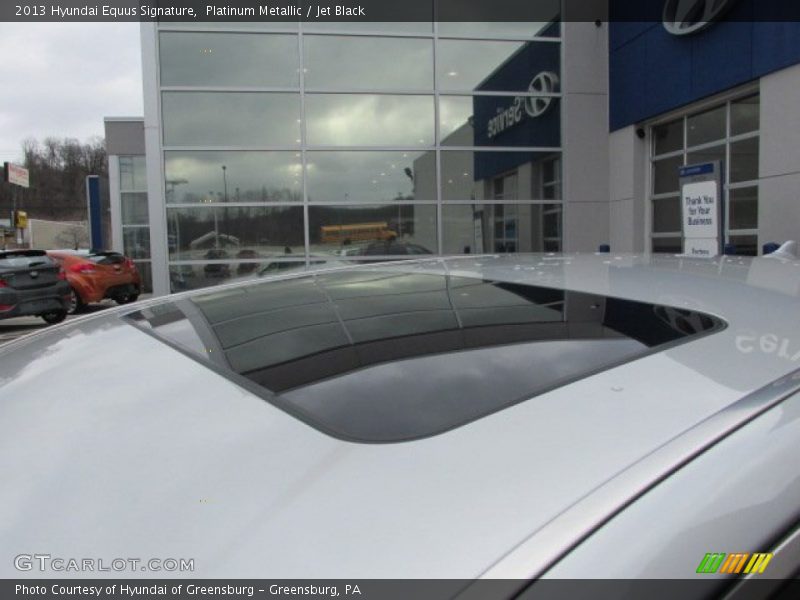 Platinum Metallic / Jet Black 2013 Hyundai Equus Signature