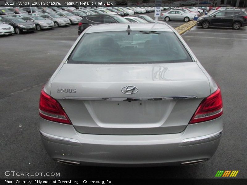 Platinum Metallic / Jet Black 2013 Hyundai Equus Signature
