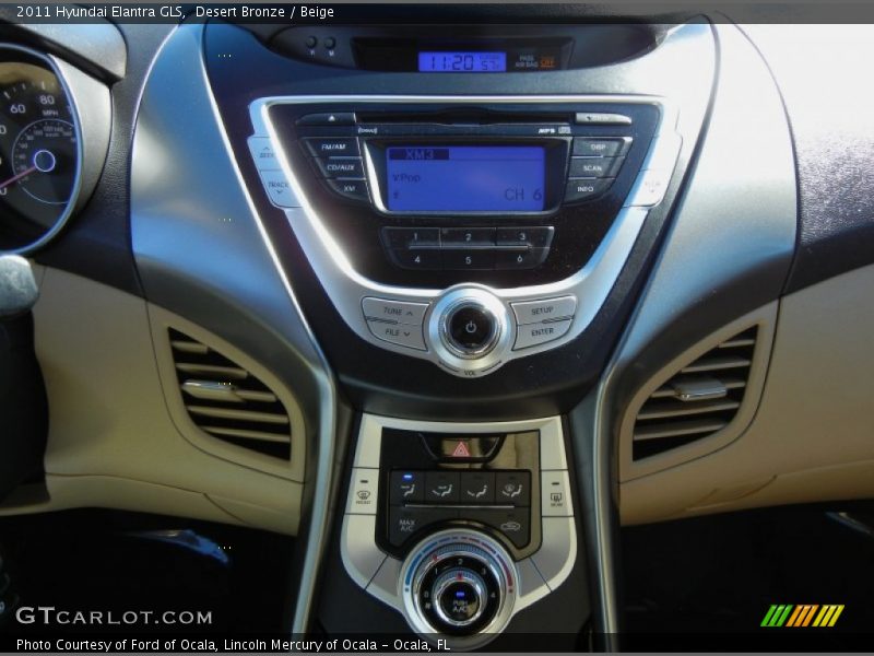 Desert Bronze / Beige 2011 Hyundai Elantra GLS