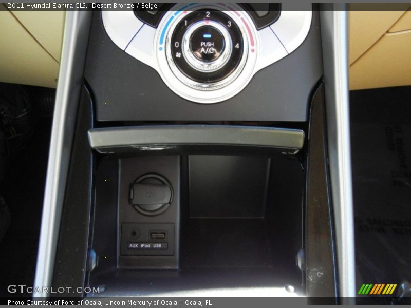 Desert Bronze / Beige 2011 Hyundai Elantra GLS