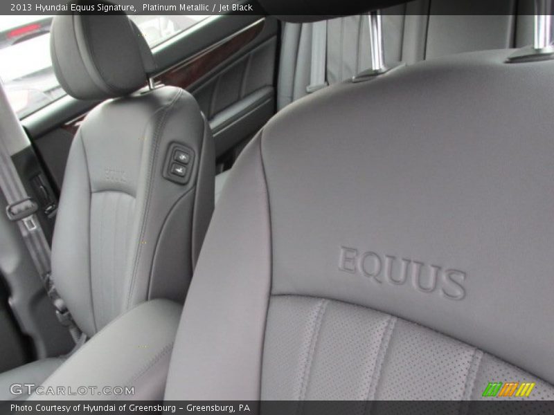 Platinum Metallic / Jet Black 2013 Hyundai Equus Signature