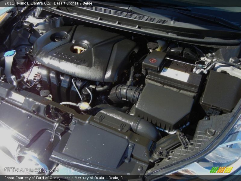 Desert Bronze / Beige 2011 Hyundai Elantra GLS