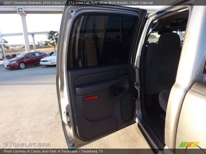 Silver Birch Metallic / Dark Charcoal 2007 Chevrolet Silverado 1500 Classic LT  Z71 Crew Cab 4x4