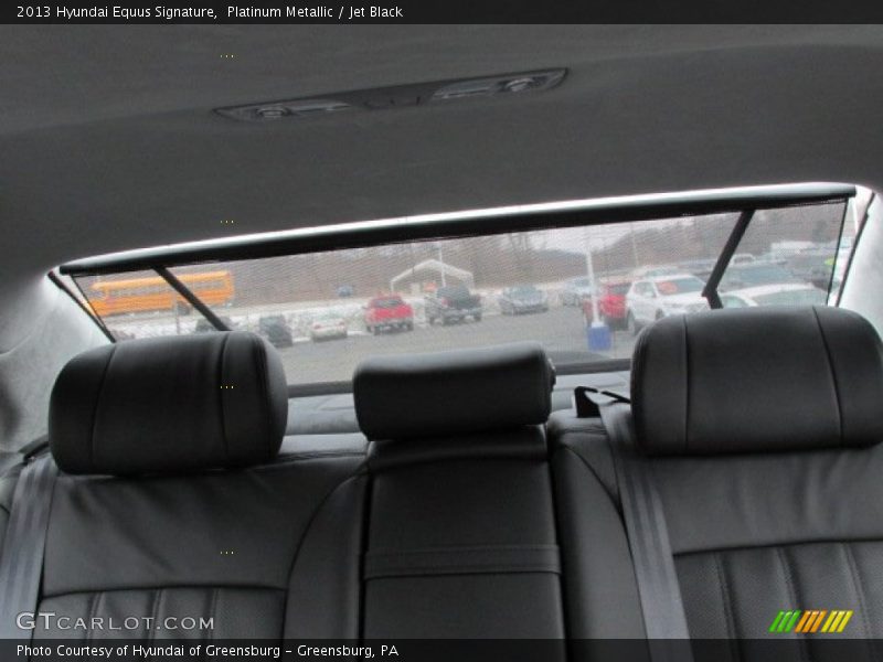 Platinum Metallic / Jet Black 2013 Hyundai Equus Signature
