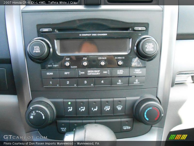 Taffeta White / Gray 2007 Honda CR-V EX-L 4WD