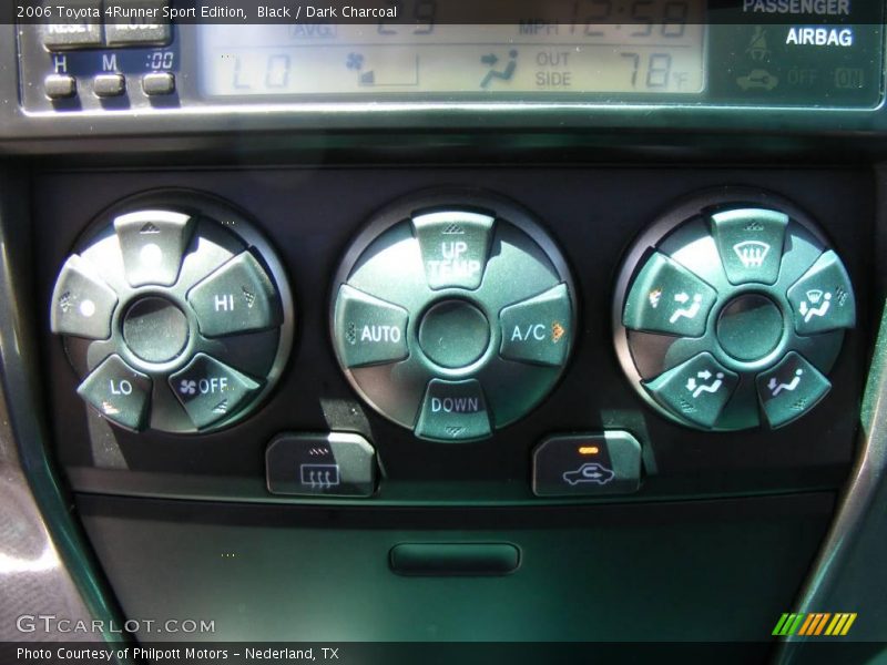 Black / Dark Charcoal 2006 Toyota 4Runner Sport Edition