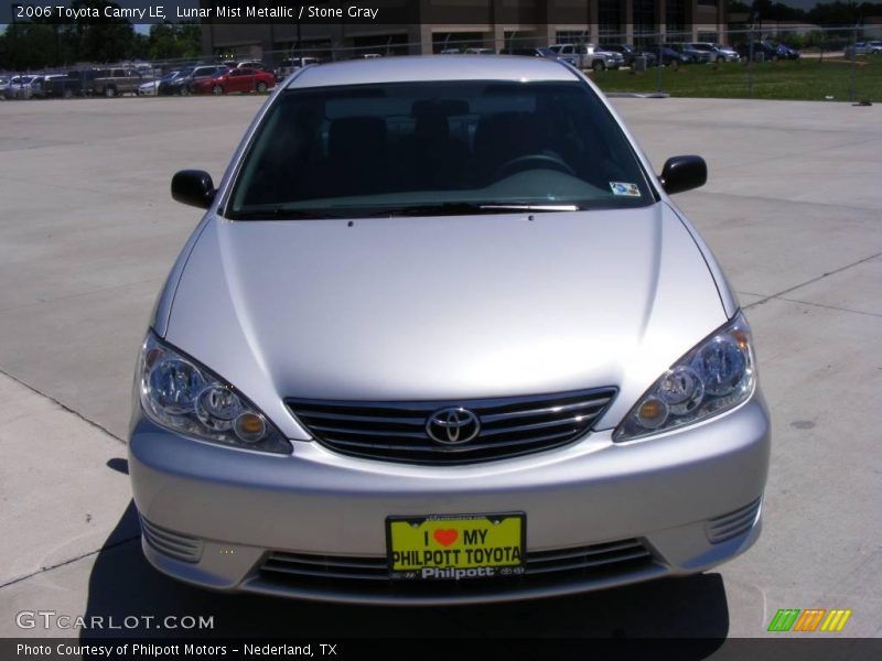 Lunar Mist Metallic / Stone Gray 2006 Toyota Camry LE