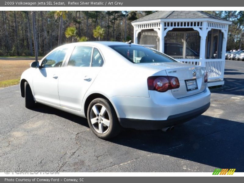 Reflex Silver Metallic / Art Grey 2009 Volkswagen Jetta SEL Sedan