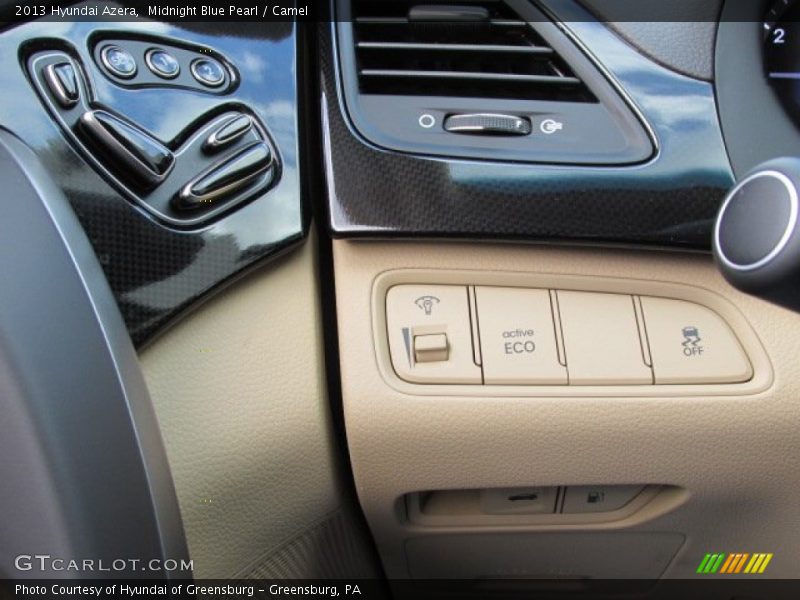 Midnight Blue Pearl / Camel 2013 Hyundai Azera