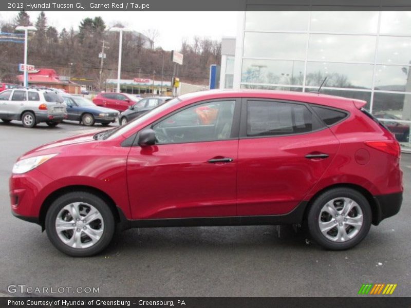  2013 Tucson GL Garnet Red