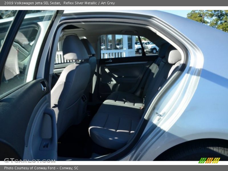 Reflex Silver Metallic / Art Grey 2009 Volkswagen Jetta SEL Sedan