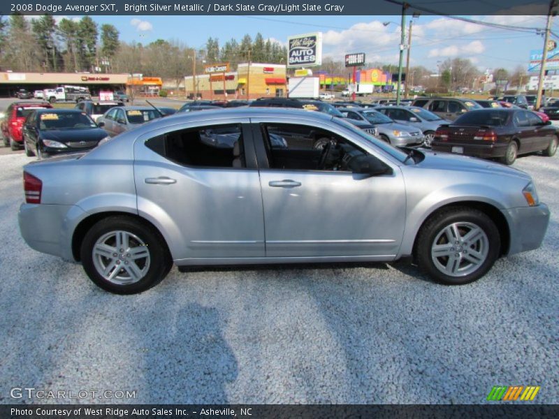 Bright Silver Metallic / Dark Slate Gray/Light Slate Gray 2008 Dodge Avenger SXT