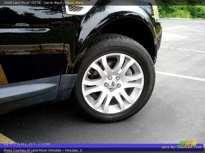 Narvik Black / Ebony Black 2008 Land Rover LR2 SE