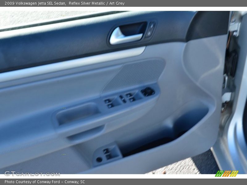 Reflex Silver Metallic / Art Grey 2009 Volkswagen Jetta SEL Sedan