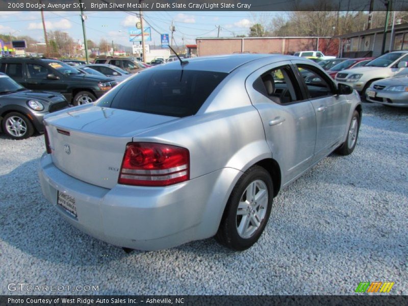 Bright Silver Metallic / Dark Slate Gray/Light Slate Gray 2008 Dodge Avenger SXT