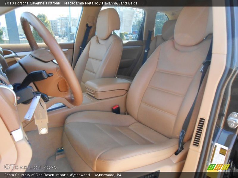 Macadamia Metallic / Havanna/Sand Beige 2010 Porsche Cayenne Tiptronic