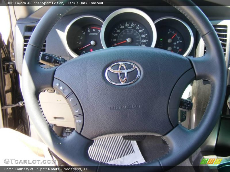Black / Dark Charcoal 2006 Toyota 4Runner Sport Edition