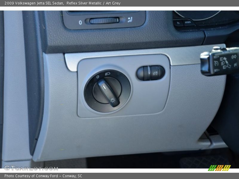 Reflex Silver Metallic / Art Grey 2009 Volkswagen Jetta SEL Sedan