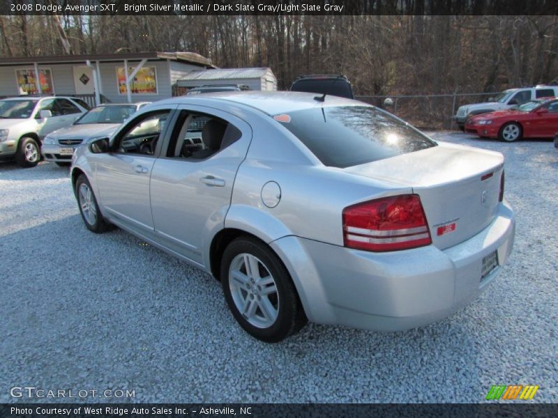 Bright Silver Metallic / Dark Slate Gray/Light Slate Gray 2008 Dodge Avenger SXT