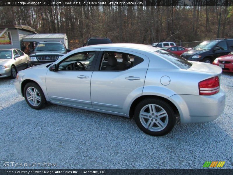 Bright Silver Metallic / Dark Slate Gray/Light Slate Gray 2008 Dodge Avenger SXT