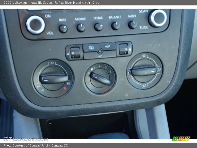 Reflex Silver Metallic / Art Grey 2009 Volkswagen Jetta SEL Sedan