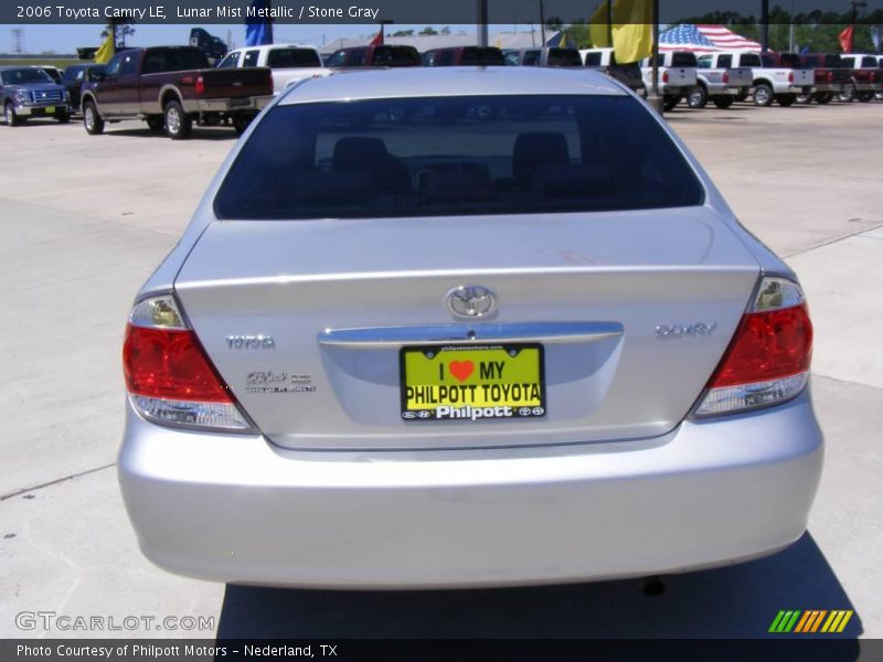 Lunar Mist Metallic / Stone Gray 2006 Toyota Camry LE