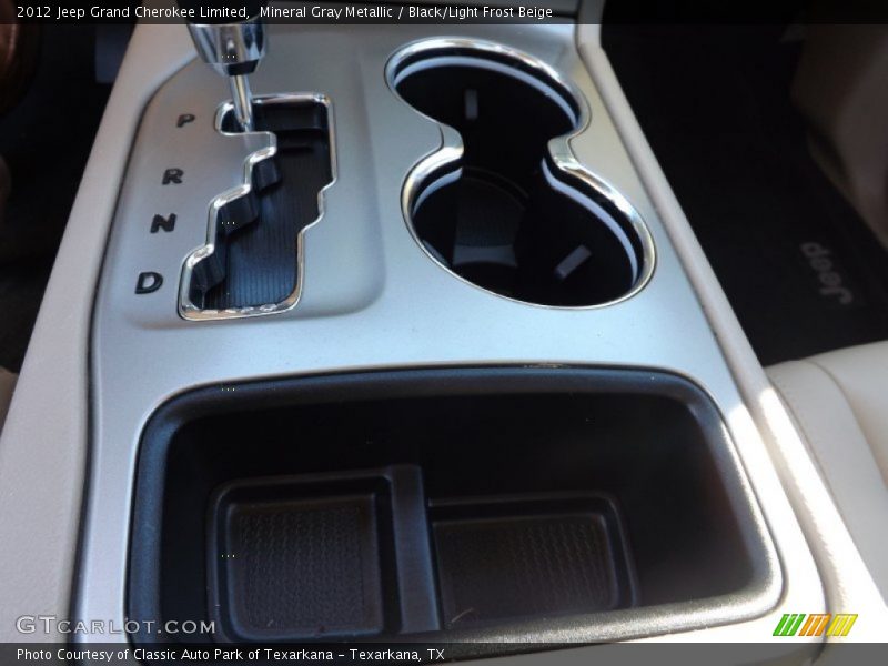 Mineral Gray Metallic / Black/Light Frost Beige 2012 Jeep Grand Cherokee Limited
