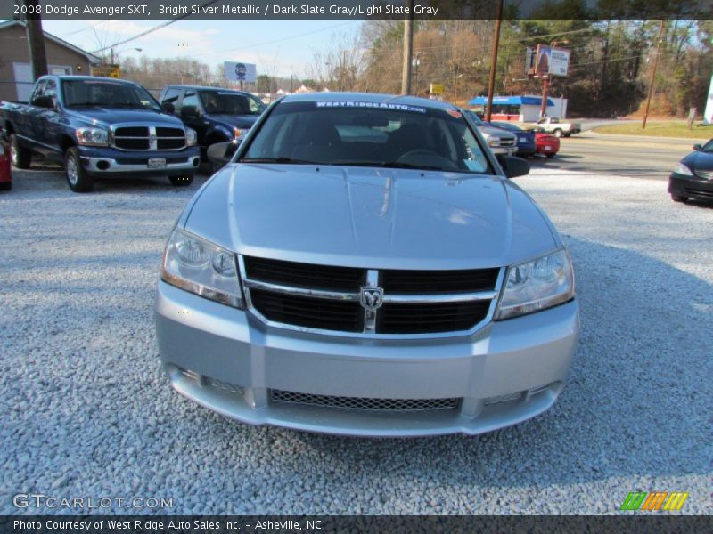 Bright Silver Metallic / Dark Slate Gray/Light Slate Gray 2008 Dodge Avenger SXT