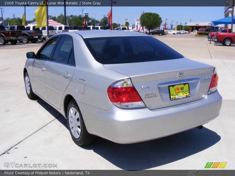 Lunar Mist Metallic / Stone Gray 2006 Toyota Camry LE