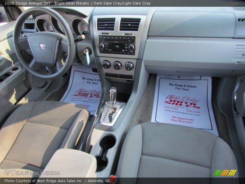 Bright Silver Metallic / Dark Slate Gray/Light Slate Gray 2008 Dodge Avenger SXT