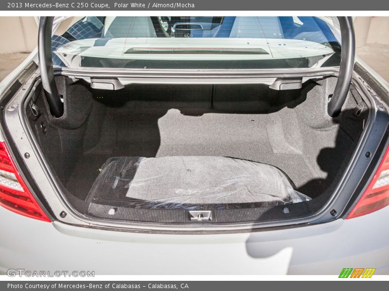 Polar White / Almond/Mocha 2013 Mercedes-Benz C 250 Coupe
