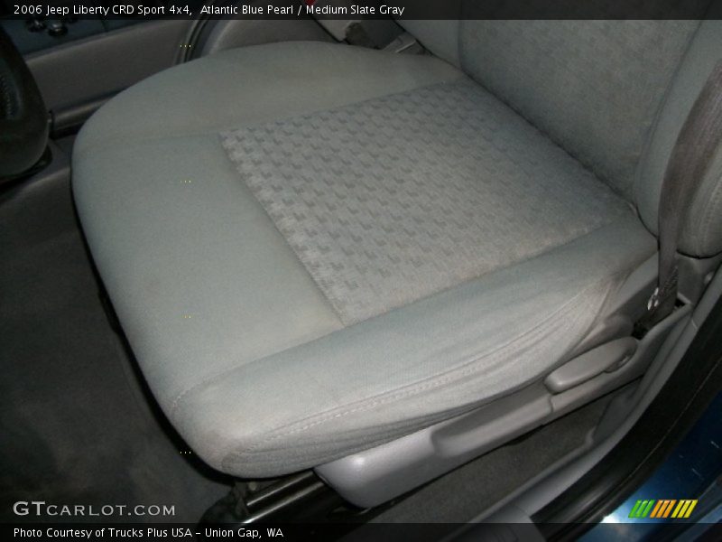 Atlantic Blue Pearl / Medium Slate Gray 2006 Jeep Liberty CRD Sport 4x4