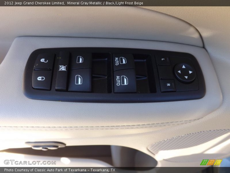 Mineral Gray Metallic / Black/Light Frost Beige 2012 Jeep Grand Cherokee Limited