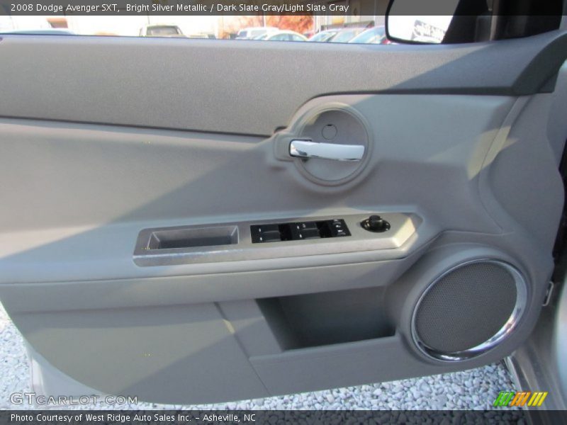 Bright Silver Metallic / Dark Slate Gray/Light Slate Gray 2008 Dodge Avenger SXT