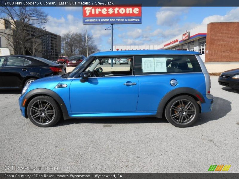 2008 Cooper S Clubman Laser Blue Metallic