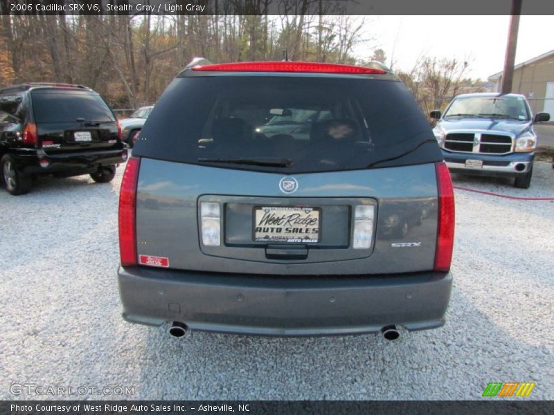 Stealth Gray / Light Gray 2006 Cadillac SRX V6