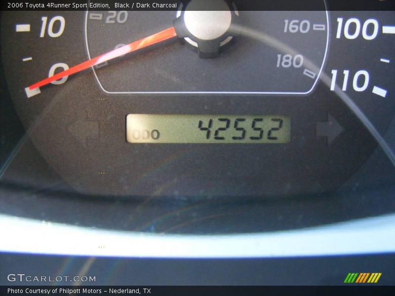 Black / Dark Charcoal 2006 Toyota 4Runner Sport Edition