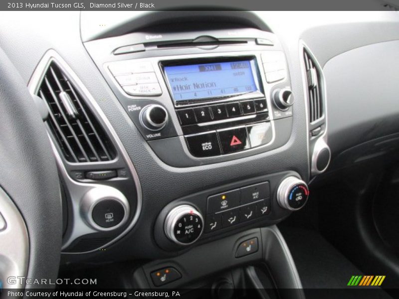 Diamond Silver / Black 2013 Hyundai Tucson GLS