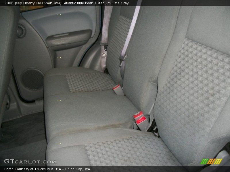 Atlantic Blue Pearl / Medium Slate Gray 2006 Jeep Liberty CRD Sport 4x4