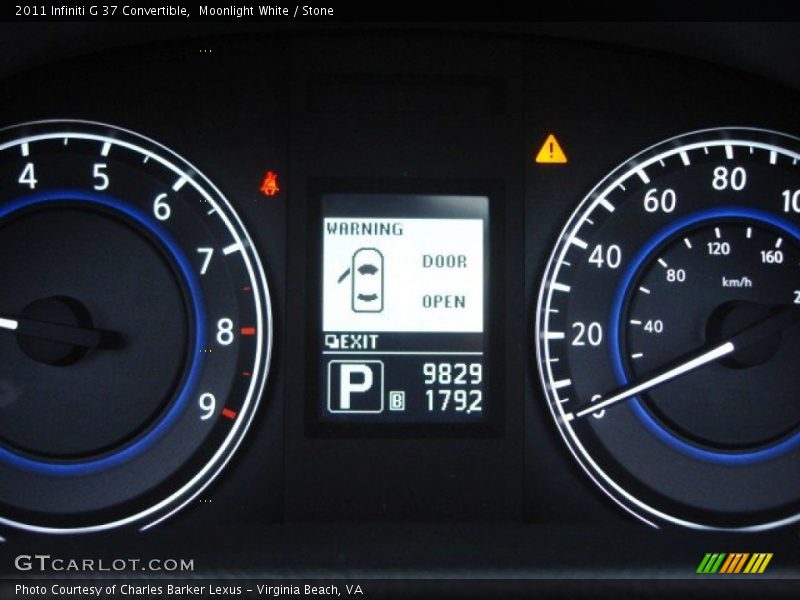Moonlight White / Stone 2011 Infiniti G 37 Convertible