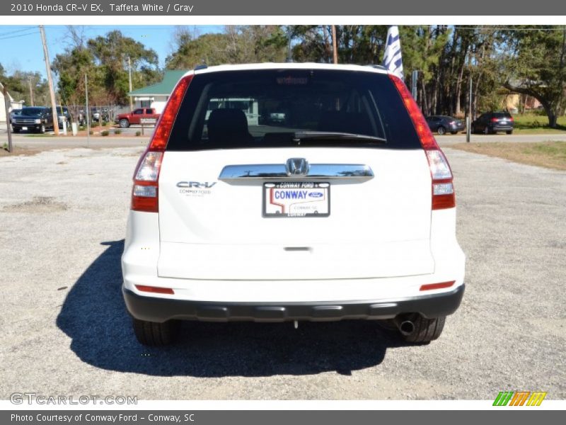Taffeta White / Gray 2010 Honda CR-V EX
