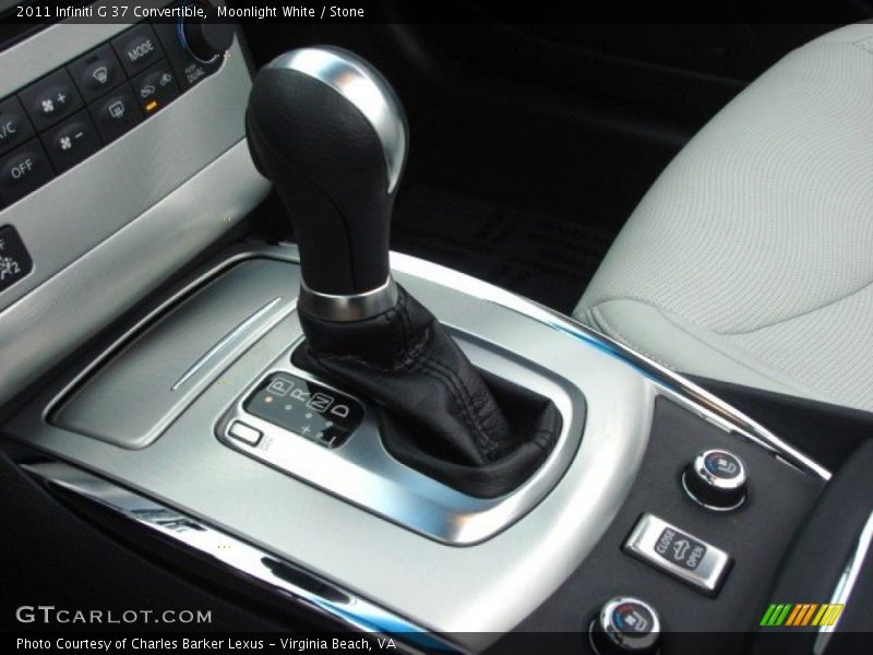 Moonlight White / Stone 2011 Infiniti G 37 Convertible